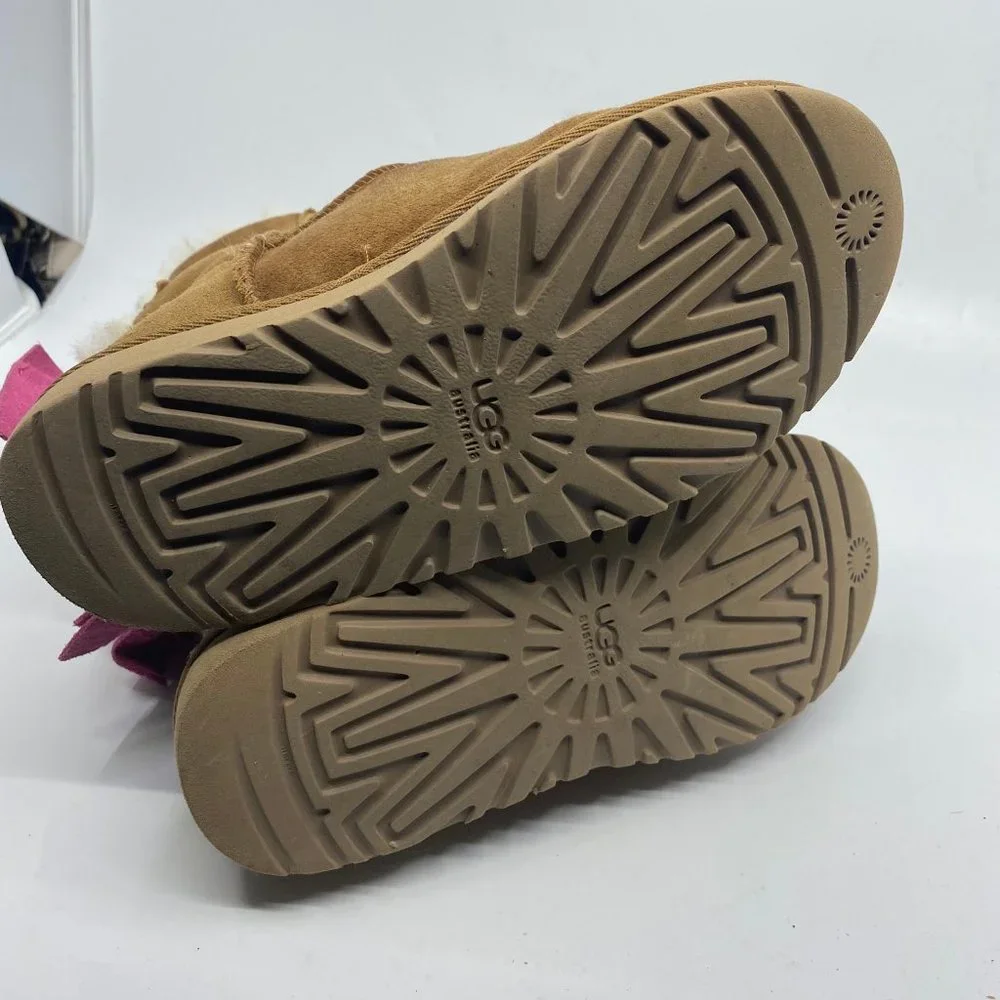 Mid UGG Brown Boots Size: US 2